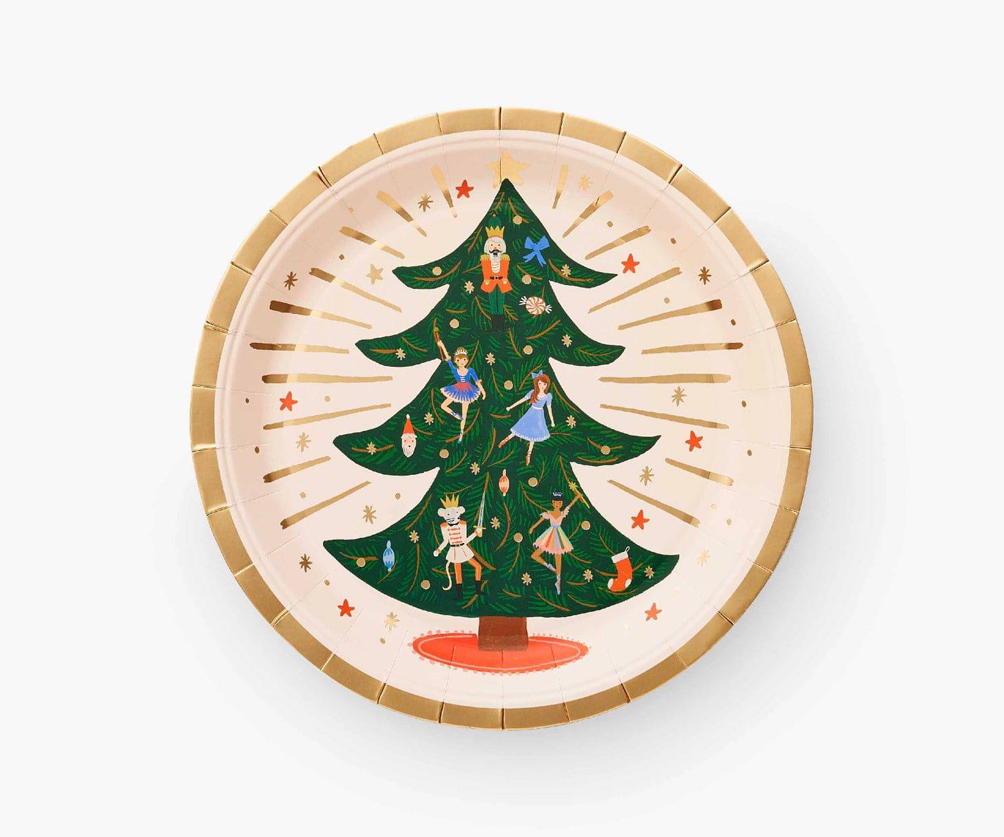 Nutcracker Large Paper Plates - The Preppy Bunny