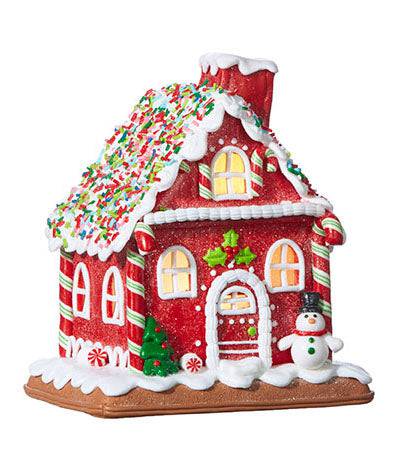 Gingerbread Lighted House - 2 styles availablek - The Preppy Bunny