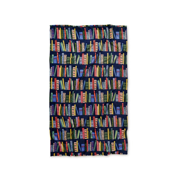 Bookshelf Fleece Blanket