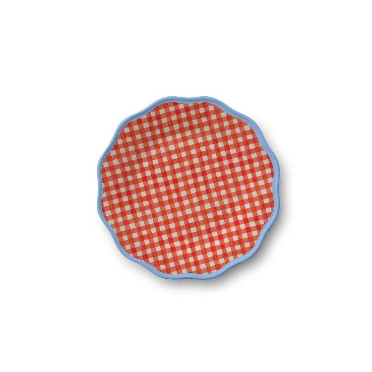 Americana Melamine Assorted Dessert Plates - set of 4 - The Preppy Bunny