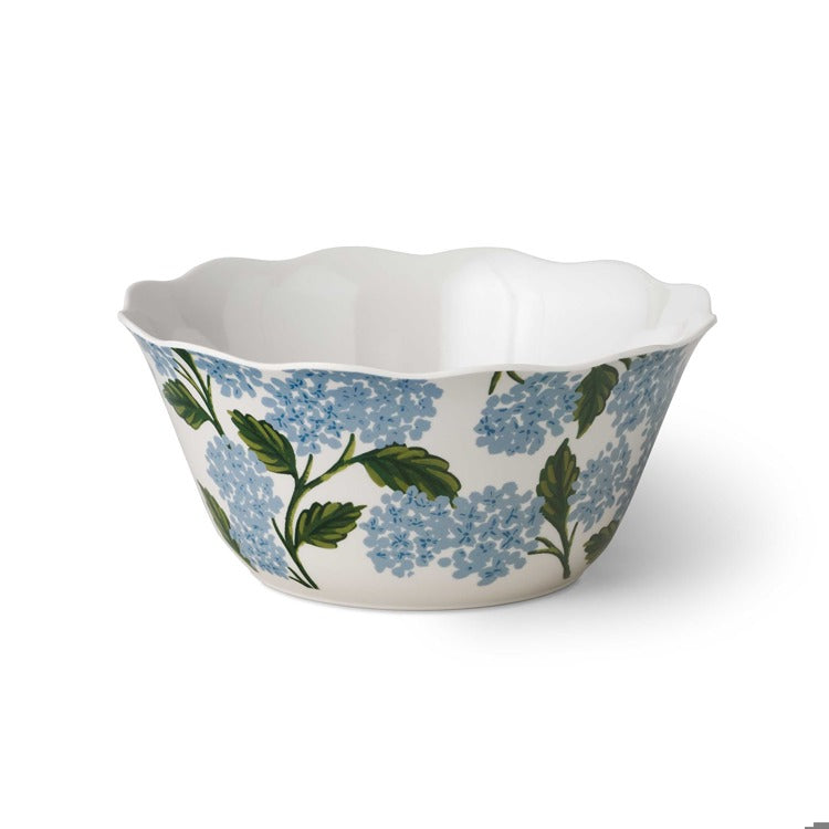 Hydrangea Melamine Serving Bowl - The Preppy Bunny