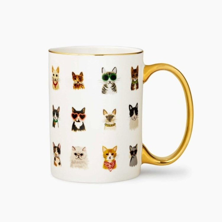 Cool Cats Porcelain Mug