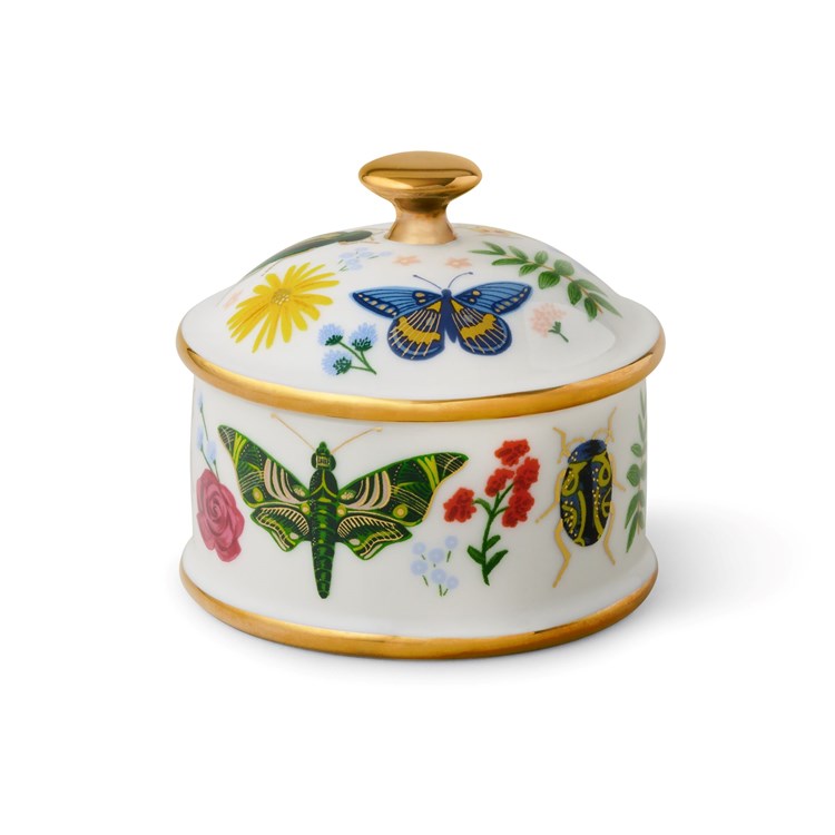 Curio Round Porcelain Box