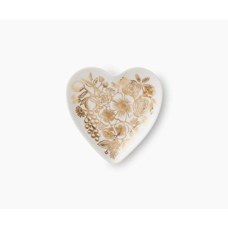 Colette Porcelain Heart Ring Dish