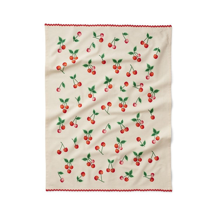 Cherries Tea Towel