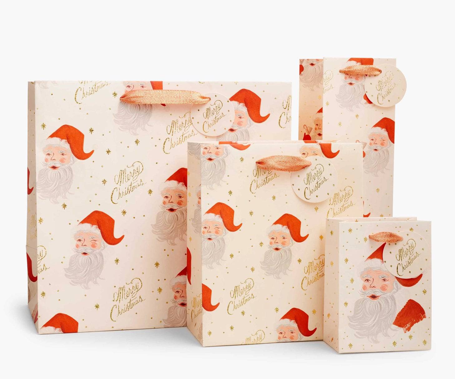 Santa Gift Bag - 4 sizes available - The Preppy Bunny