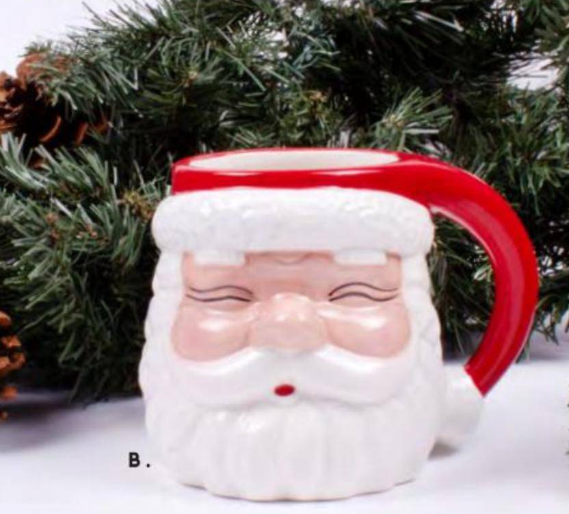 Santa Coffee Mug - Red - The Preppy Bunny