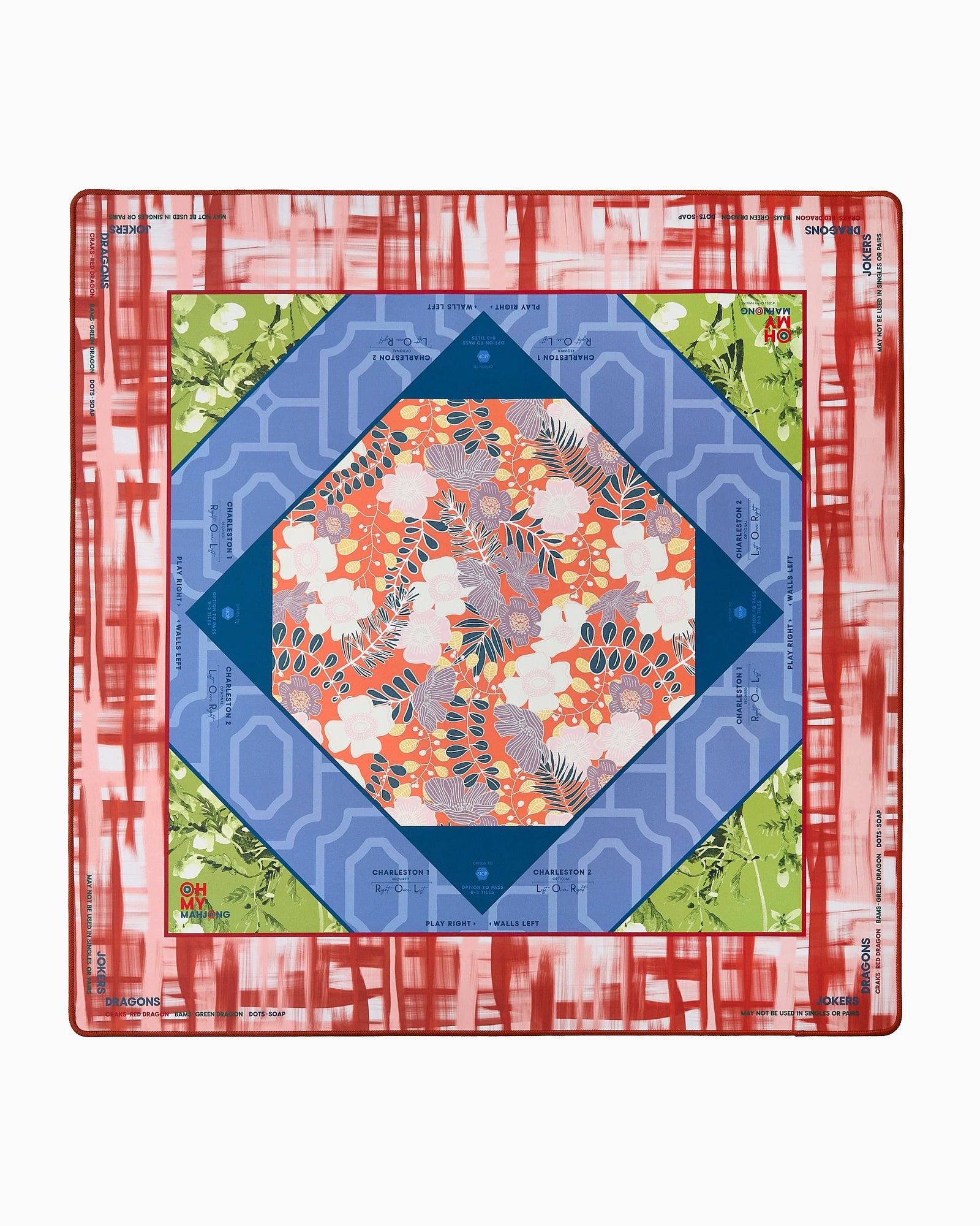 Sedona Mahjong Mat in Tube - The Preppy Bunny