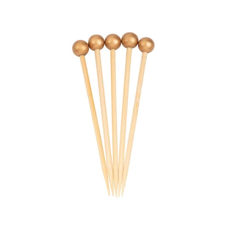 Party Picks Small - Gold - The Preppy Bunny