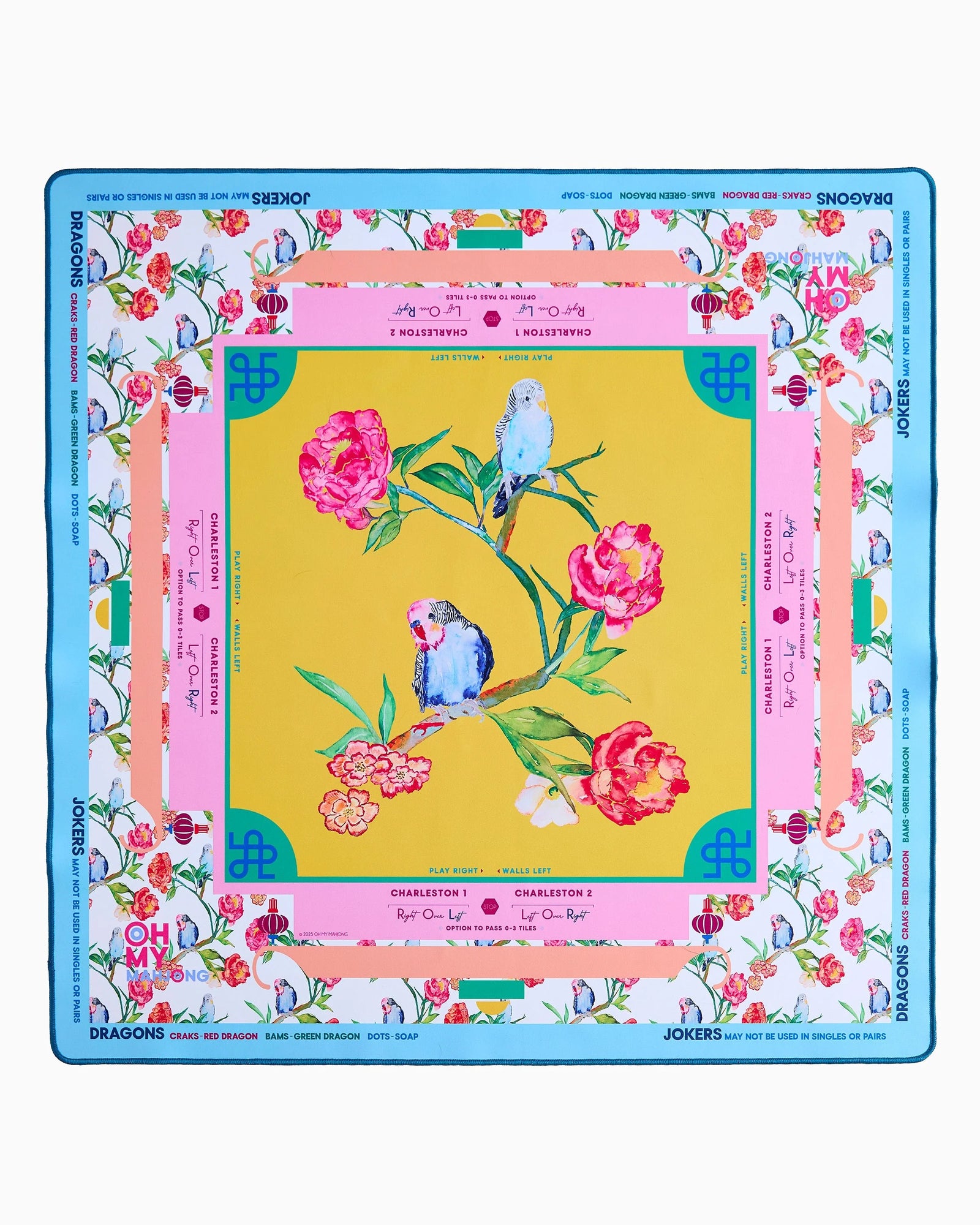 Spring Fling x Brooke Wright Mahjong Mat - The Preppy Bunny