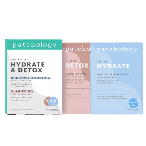 Detox & Hydrate Sheet Mask Duo - The Preppy Bunny