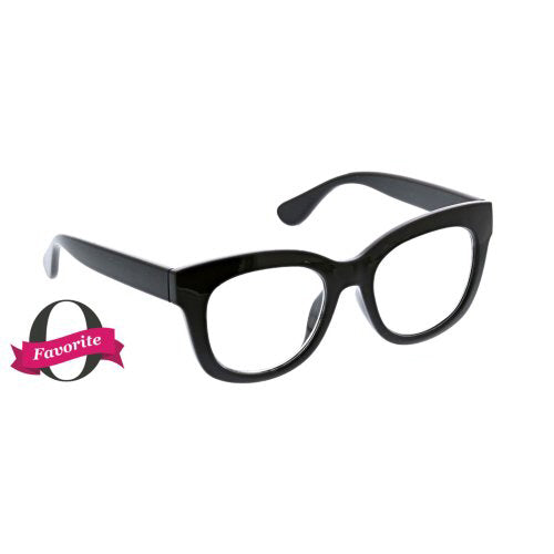 Center Stage Peepers in Black - The Preppy Bunny