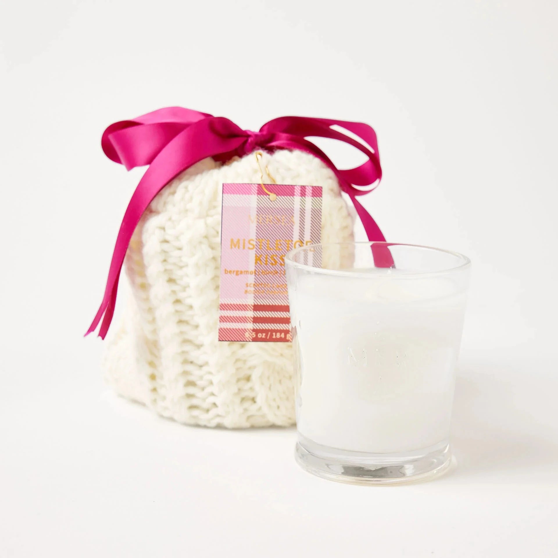 TESTER - Mistletoe Kiss Stocking Candle - The Preppy Bunny