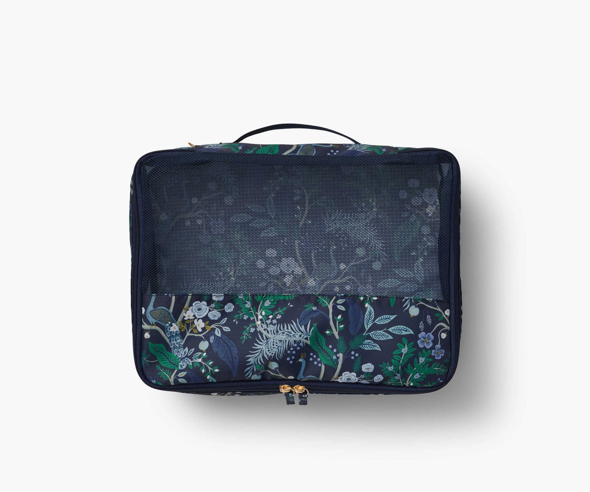 Peacock Packing Cube Set - The Preppy Bunny