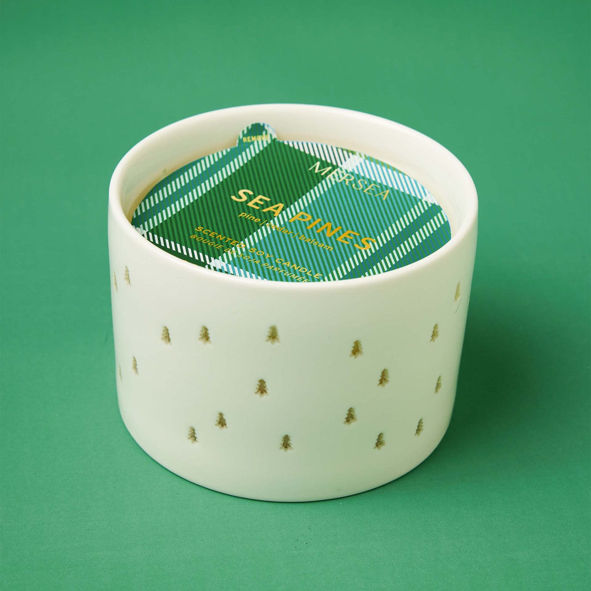 Sea Pines Twinkle Ceramic Candle