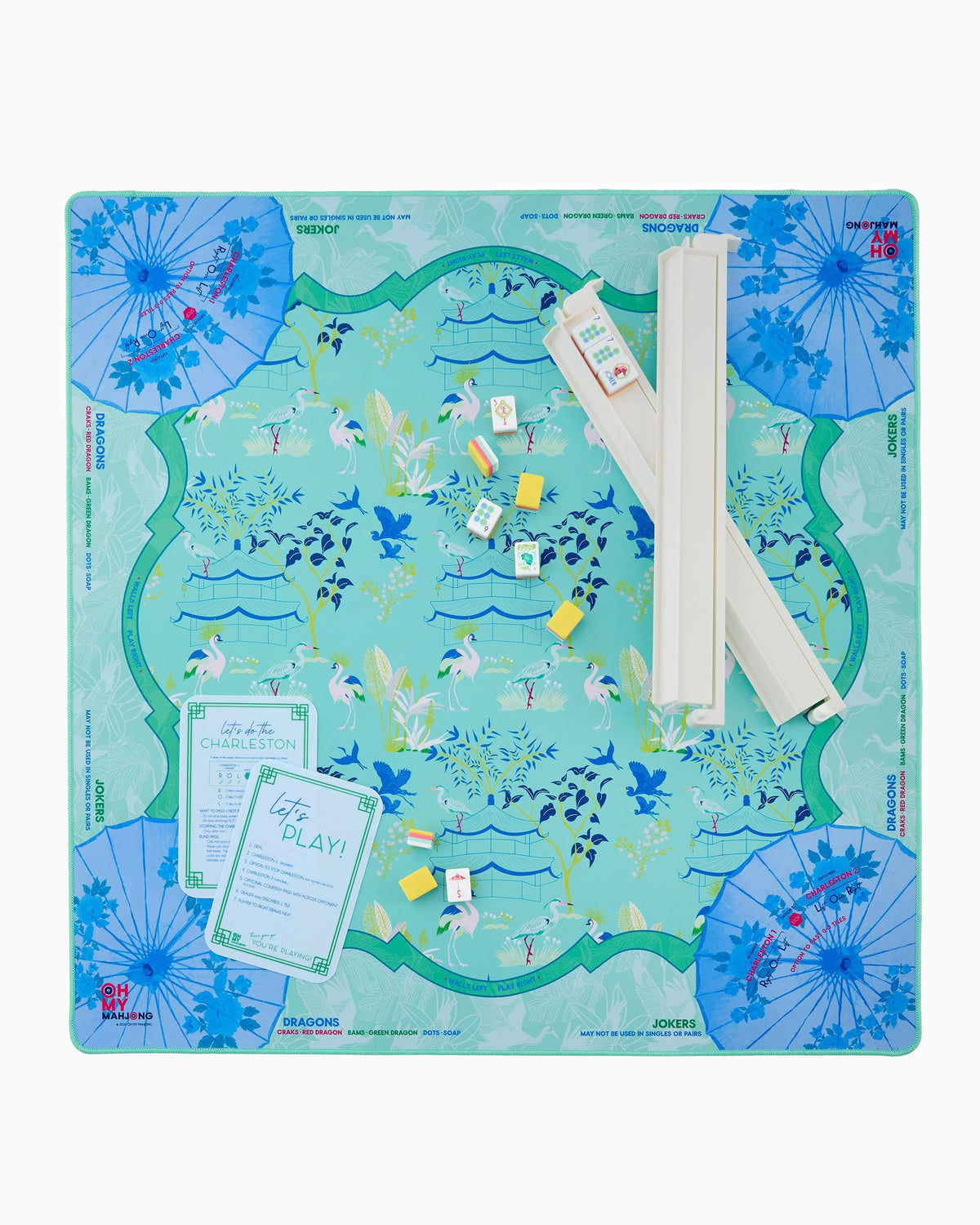 Veranda Mahjong Mat in Tube