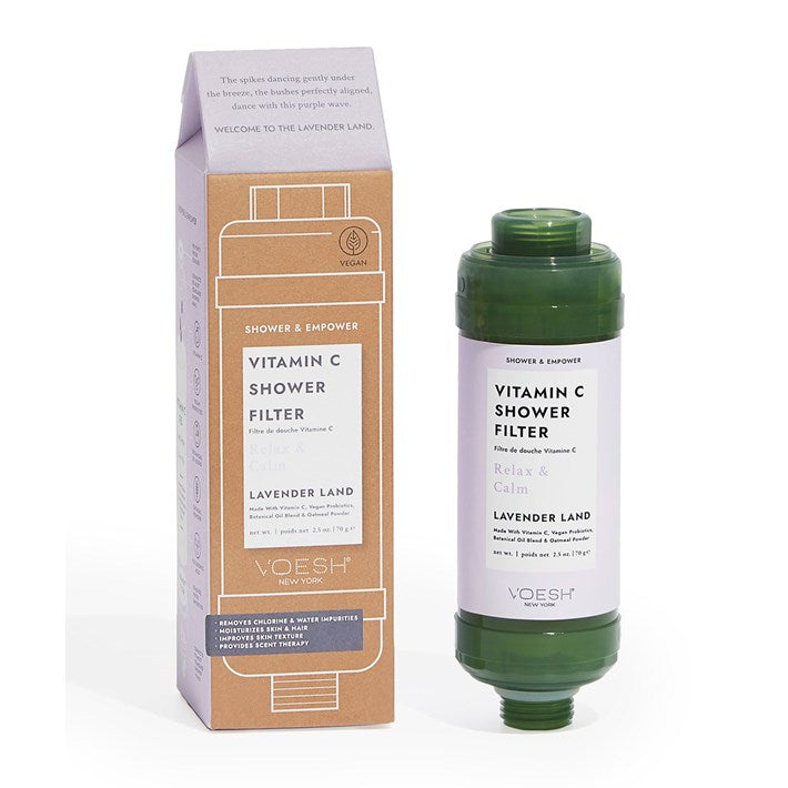 Vitamin C Shower Filter - Lavender Land - The Preppy Bunny