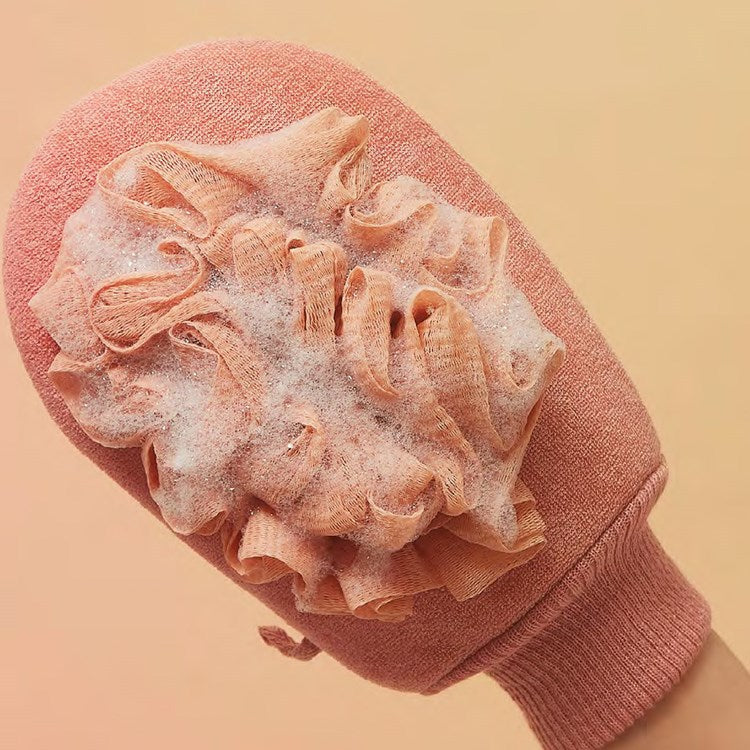 Exfoliating Body Glove & Loofah - The Preppy Bunny