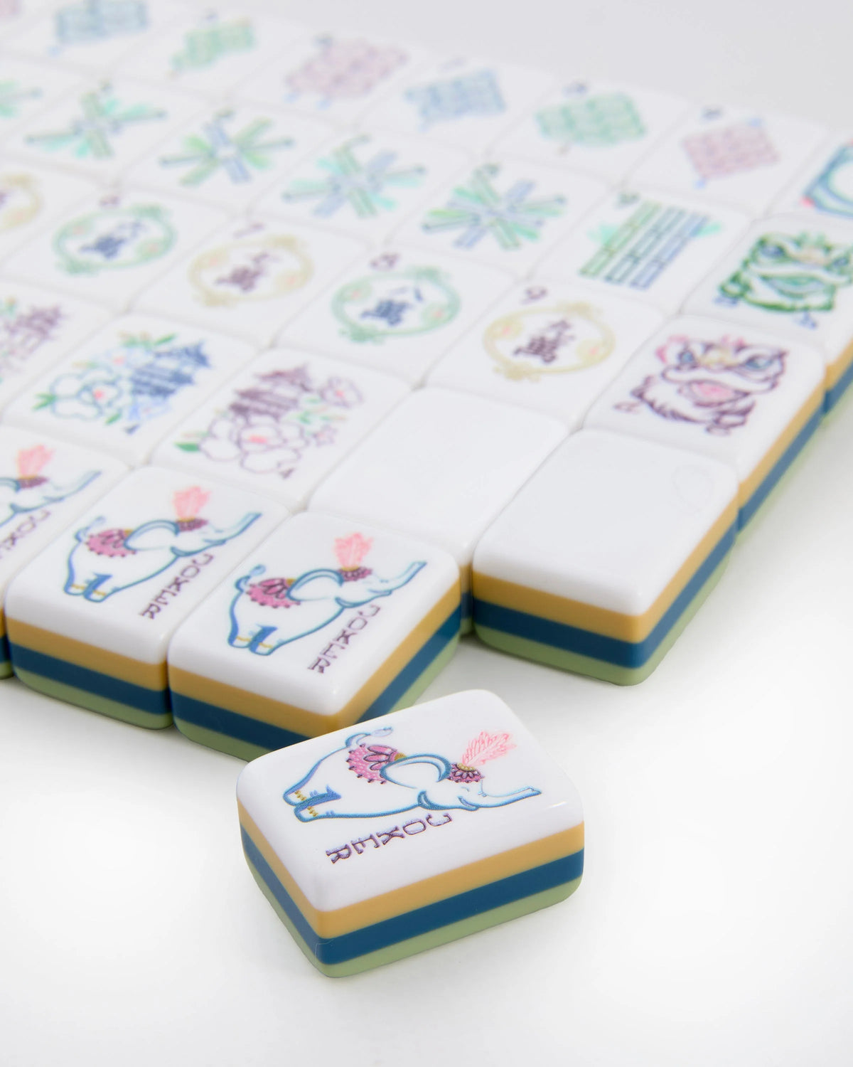 Willow Mahjong Tiles - The Preppy Bunny
