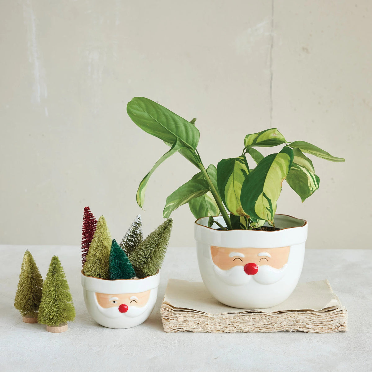 Santa Winking Small Bowl - The Preppy Bunny