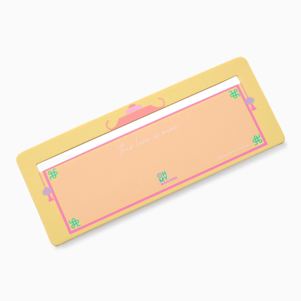 Yellow Line Finder for Mahjong Card