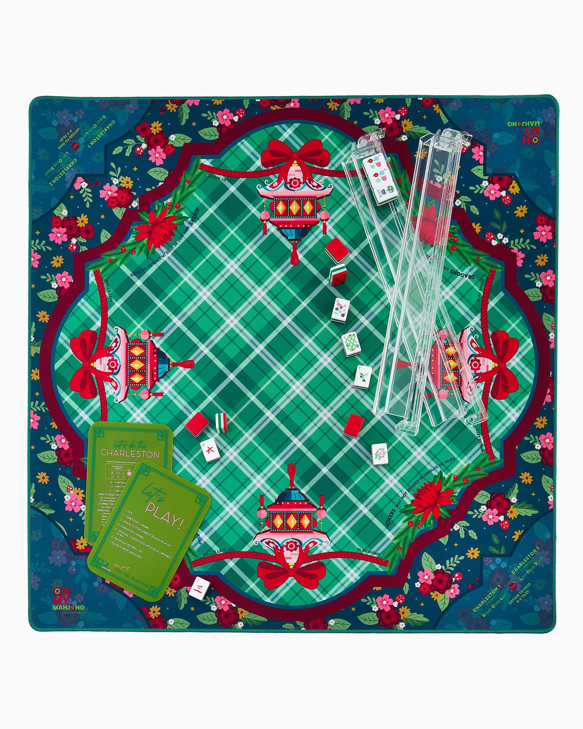 Yuletide Mahjong Mat