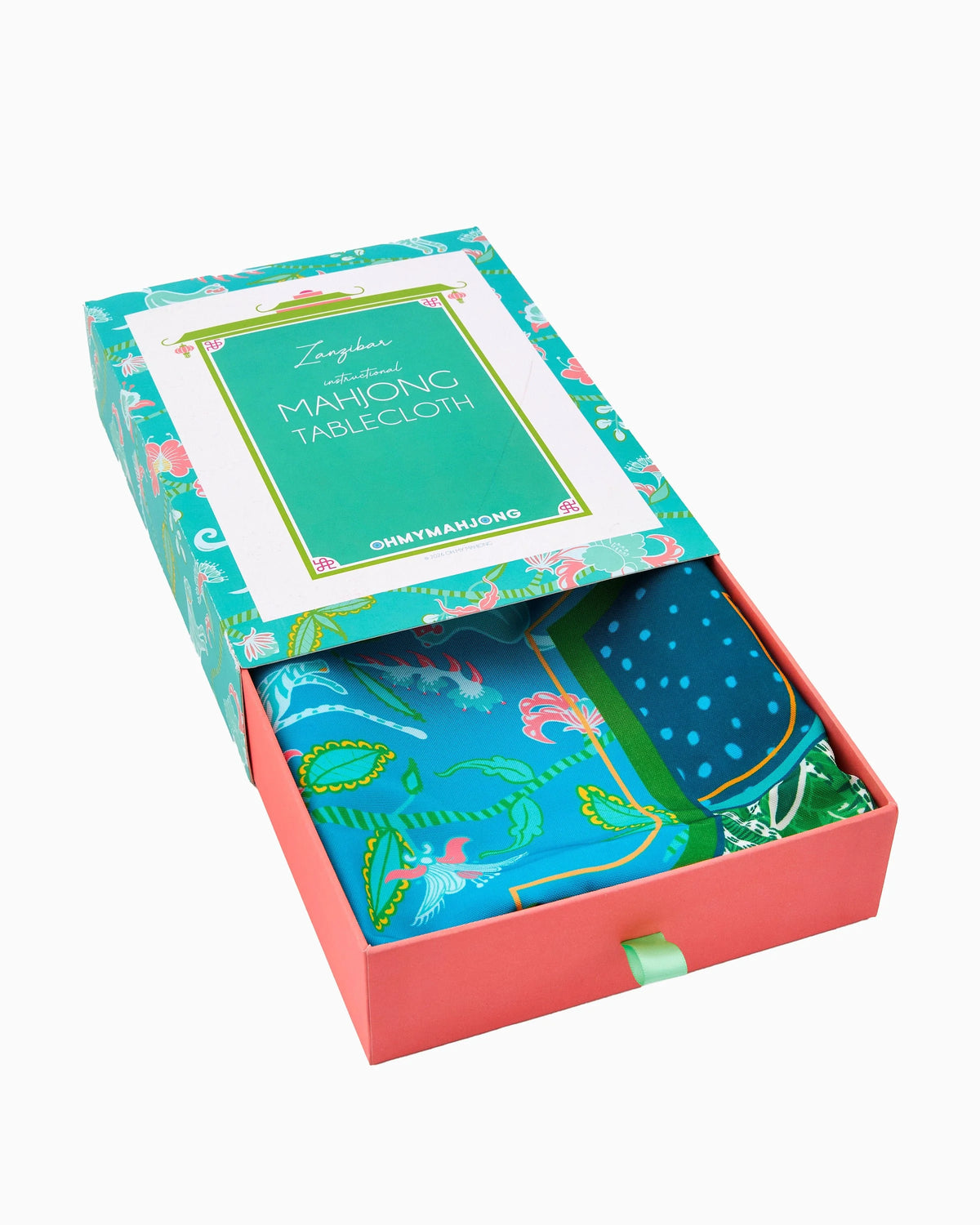 Zanzibar Mahjong Tablecloth - The Preppy Bunny