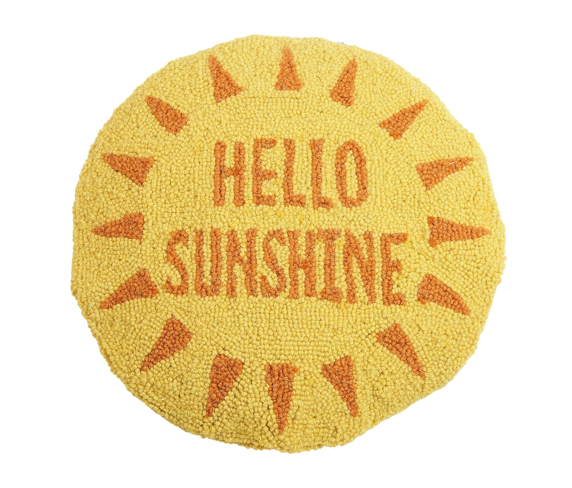 Hello Sunshine Hook Pillow - The Preppy Bunny