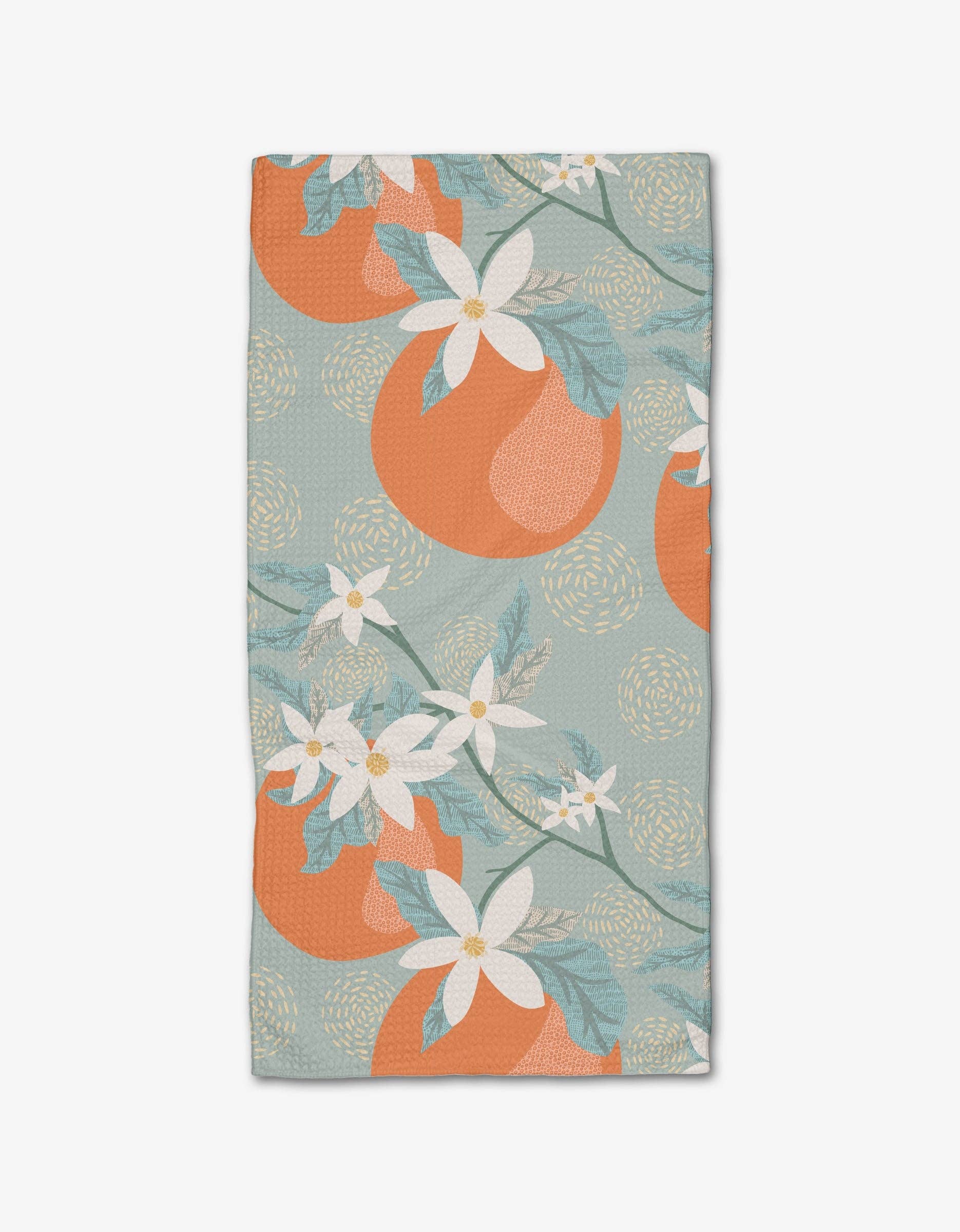 Orange Blossom Bar Towel - The Preppy Bunny
