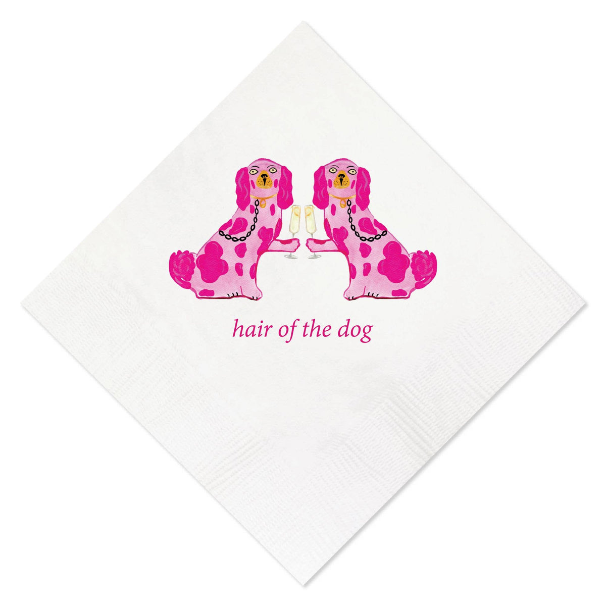 Hair Of The Dog Napkins - The Preppy Bunny