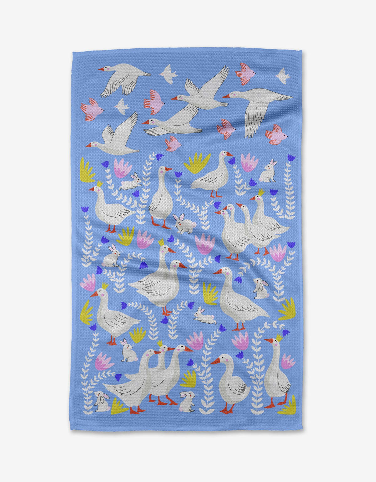 Geese Bunnies Tea Towel - The Preppy Bunny