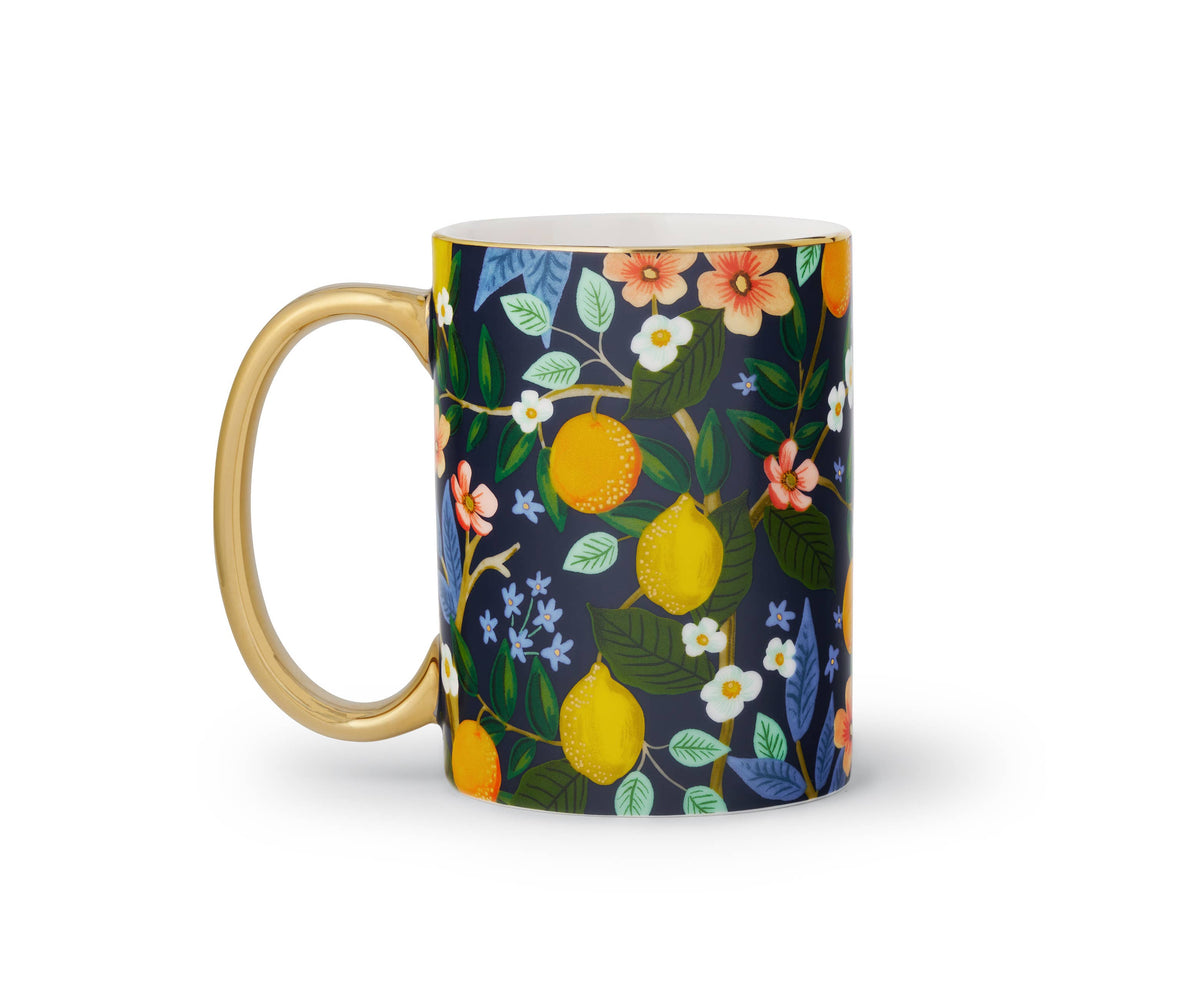 Citrus Grove Porcelain Mug - The Preppy Bunny