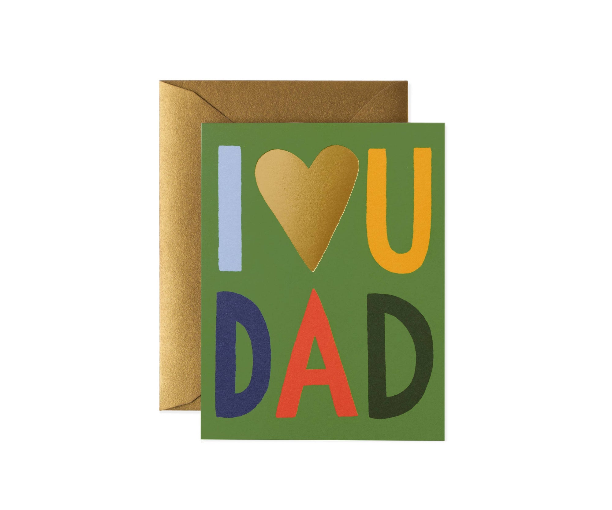 I Love You Dad Card - The Preppy Bunny
