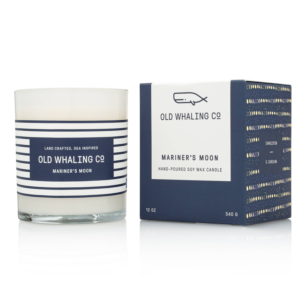 Mariner&#39;s Moon Candle - The Preppy Bunny