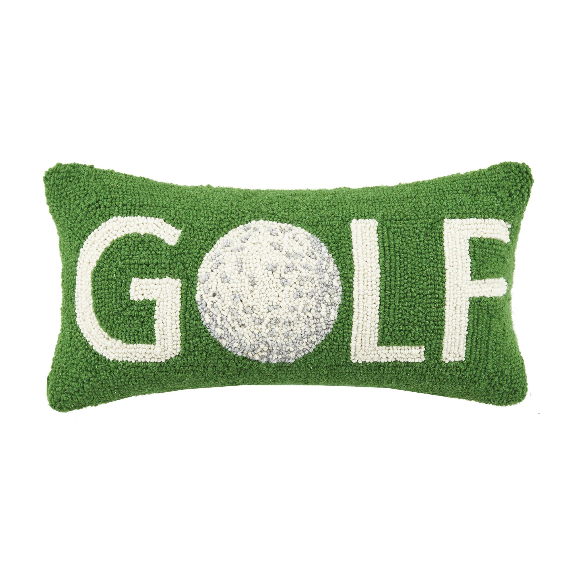 Golf Ball Icon Hook Pillow - The Preppy Bunny