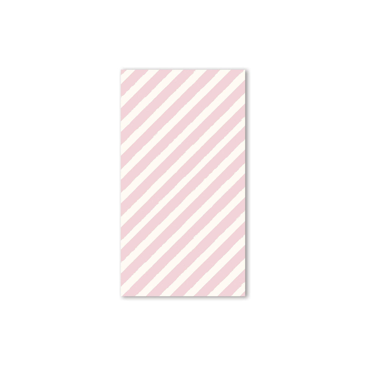 Gingerbread Pink Stripe Paper Dinner Napkins - The Preppy Bunny