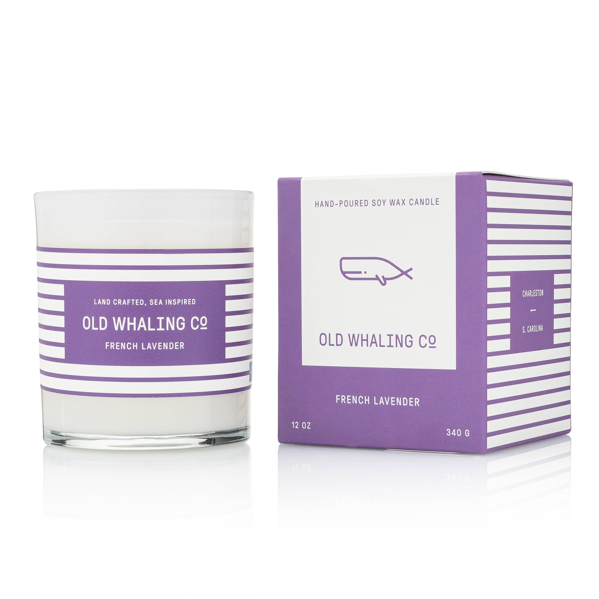 French Lavender Candle - The Preppy Bunny